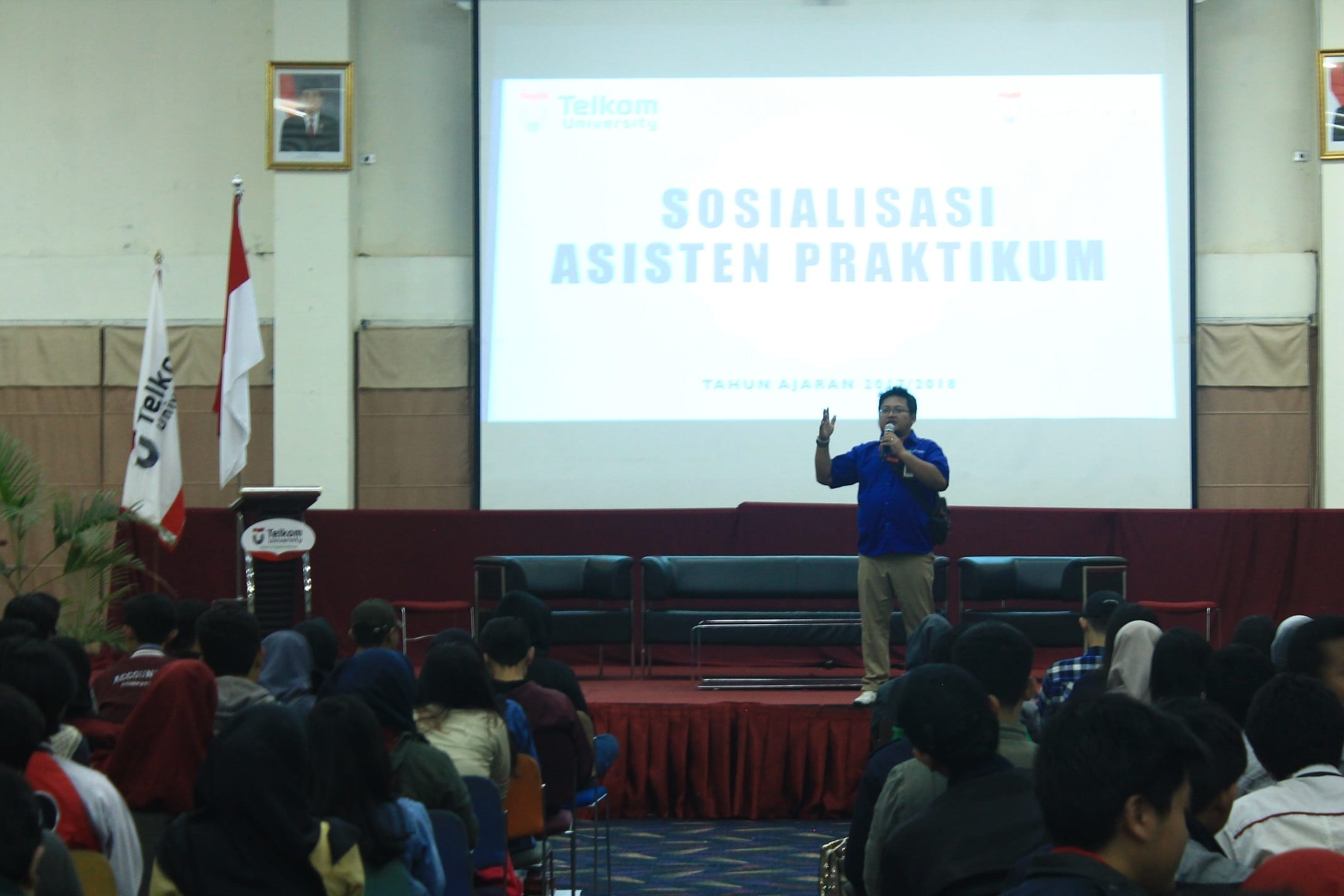 Kegiatan Sosialisasi Asisten Praktikum Semester Ganjil 2017/2018