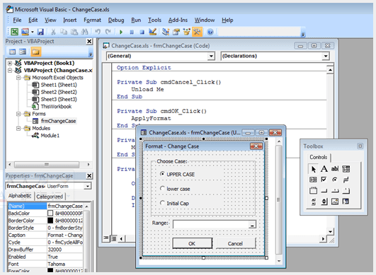 Изменить цвет фигуры vba excel