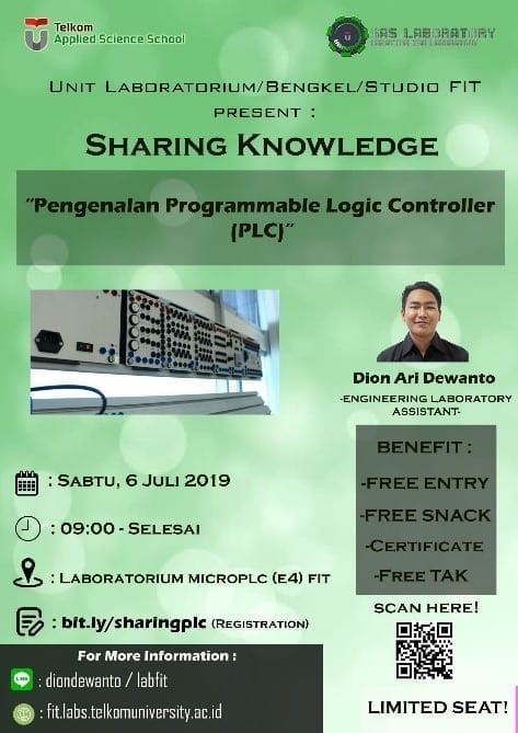 [Berita] Sharing Knowledge : Pengenalan Programmable Logic Controller (PLC)